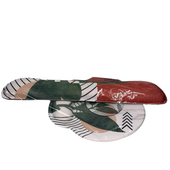 New 3 Piece Desk Set Wrist Support Mouse Pad with Wrist Support Drink Coaster - Picture 3 of 8